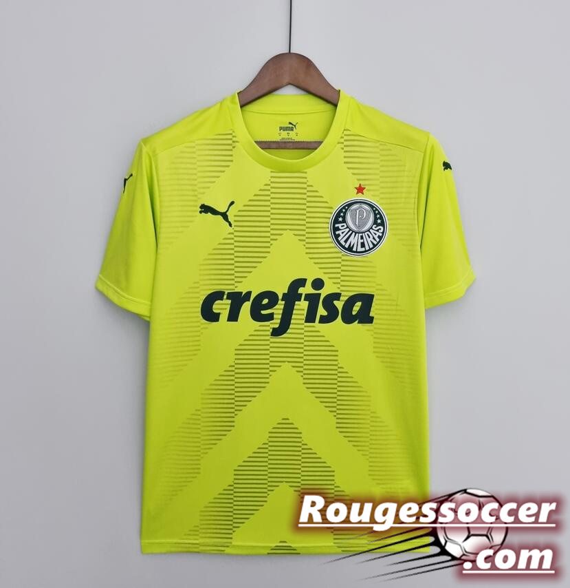 Palmeiras Goalkeeper Kit Soccer Jersey Green 2022/23